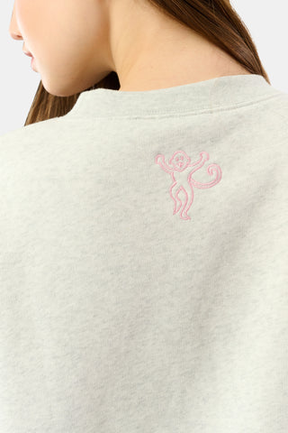 Roller Rabbit Heather/Pink Sleep Club Andie Sweatshirt