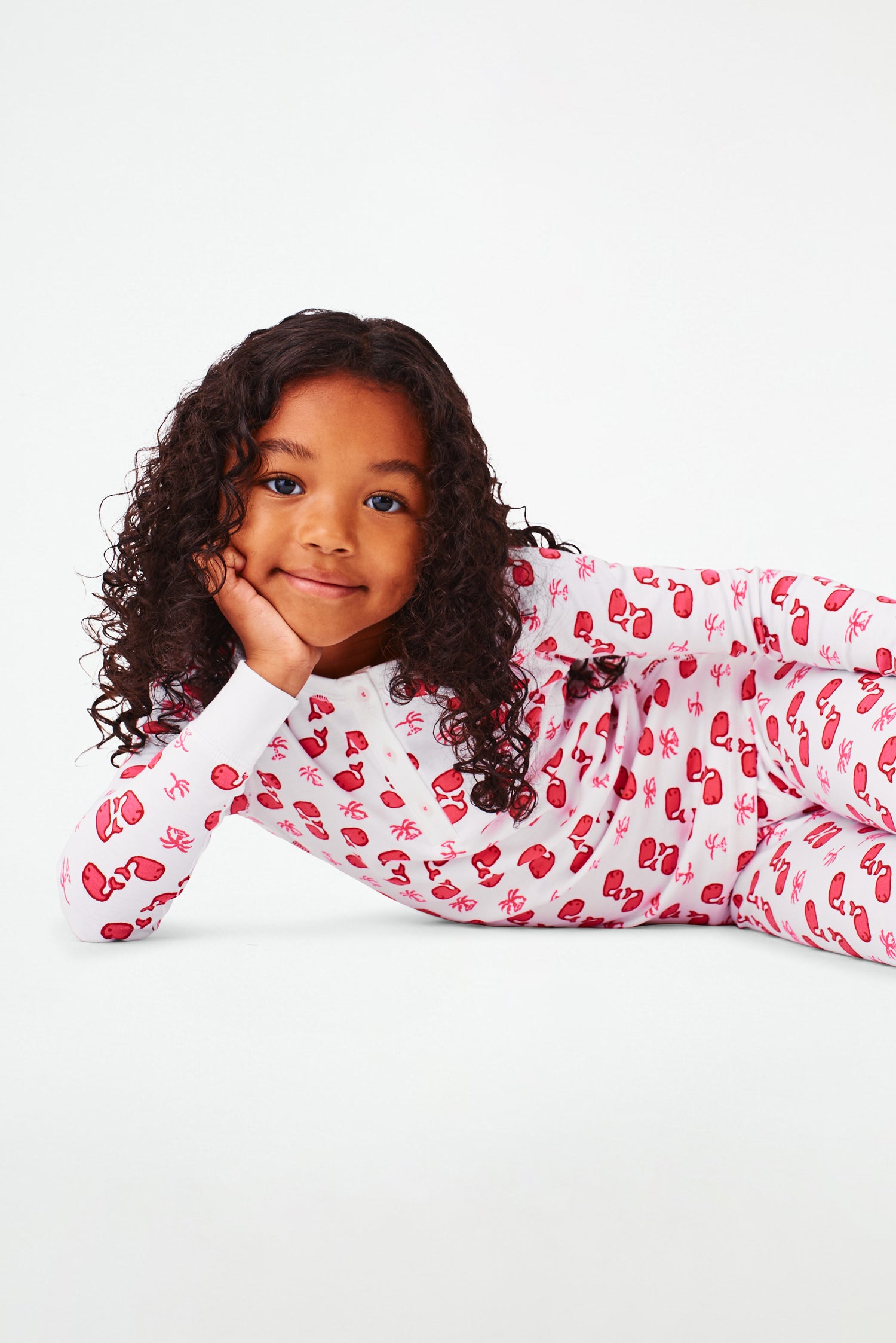 Roller Rabbit Kids Pink Moby Pajamas