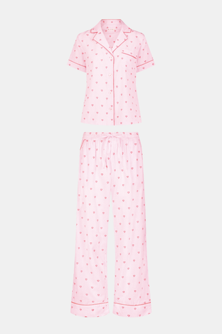 Roller Rabbit Pink Mini Hearts Liza Set