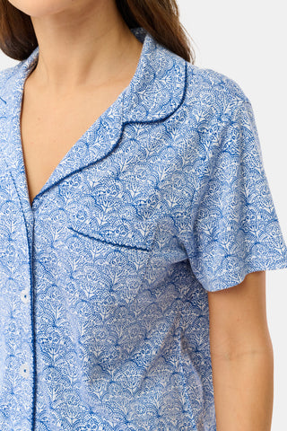 Roller Rabbit Navy Jemina Wyatt Polo Pajamas