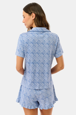 Roller Rabbit Navy Jemina Wyatt Polo Pajamas