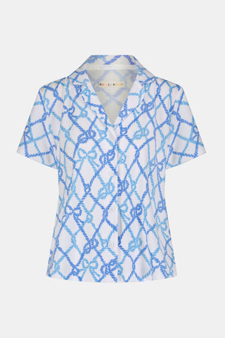 Roller Rabbit White Seaside Knots Eva Top
