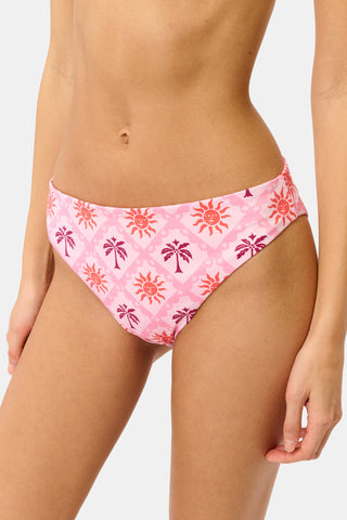 Roller Rabbit Pink Sunny Days Shelly Bikini Bottom