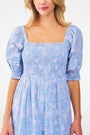 Roller Rabbit Morris Floral Reyna Dress Blue