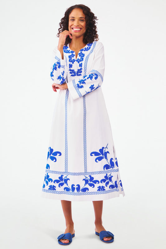 Roller Rabbit Freesia Embroidery Astrella Kurta