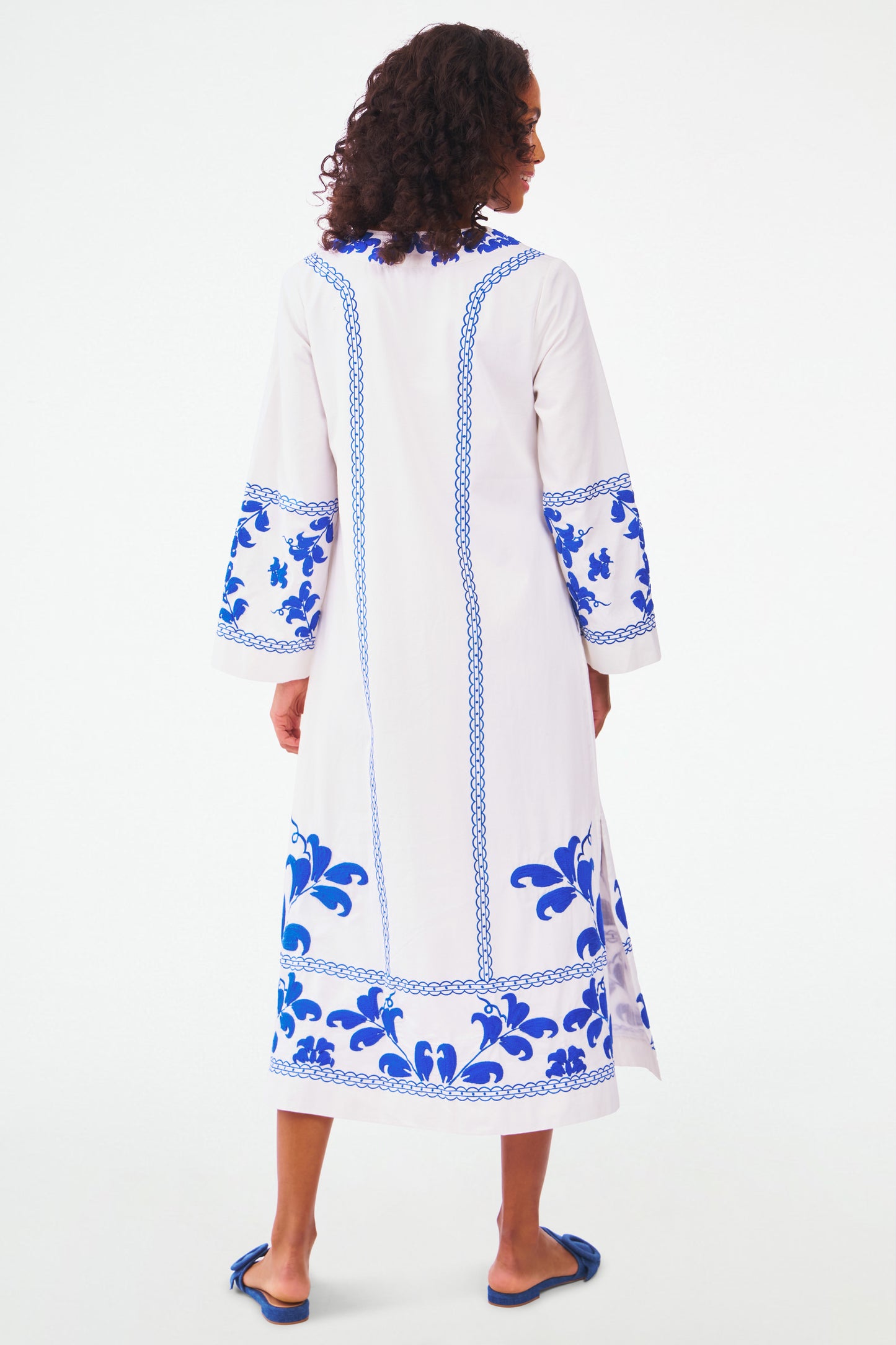 Roller Rabbit Freesia Embroidery Astrella Kurta