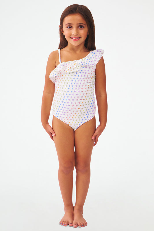 Roller Rabbit Kids Disco Hearts Tula One Piece