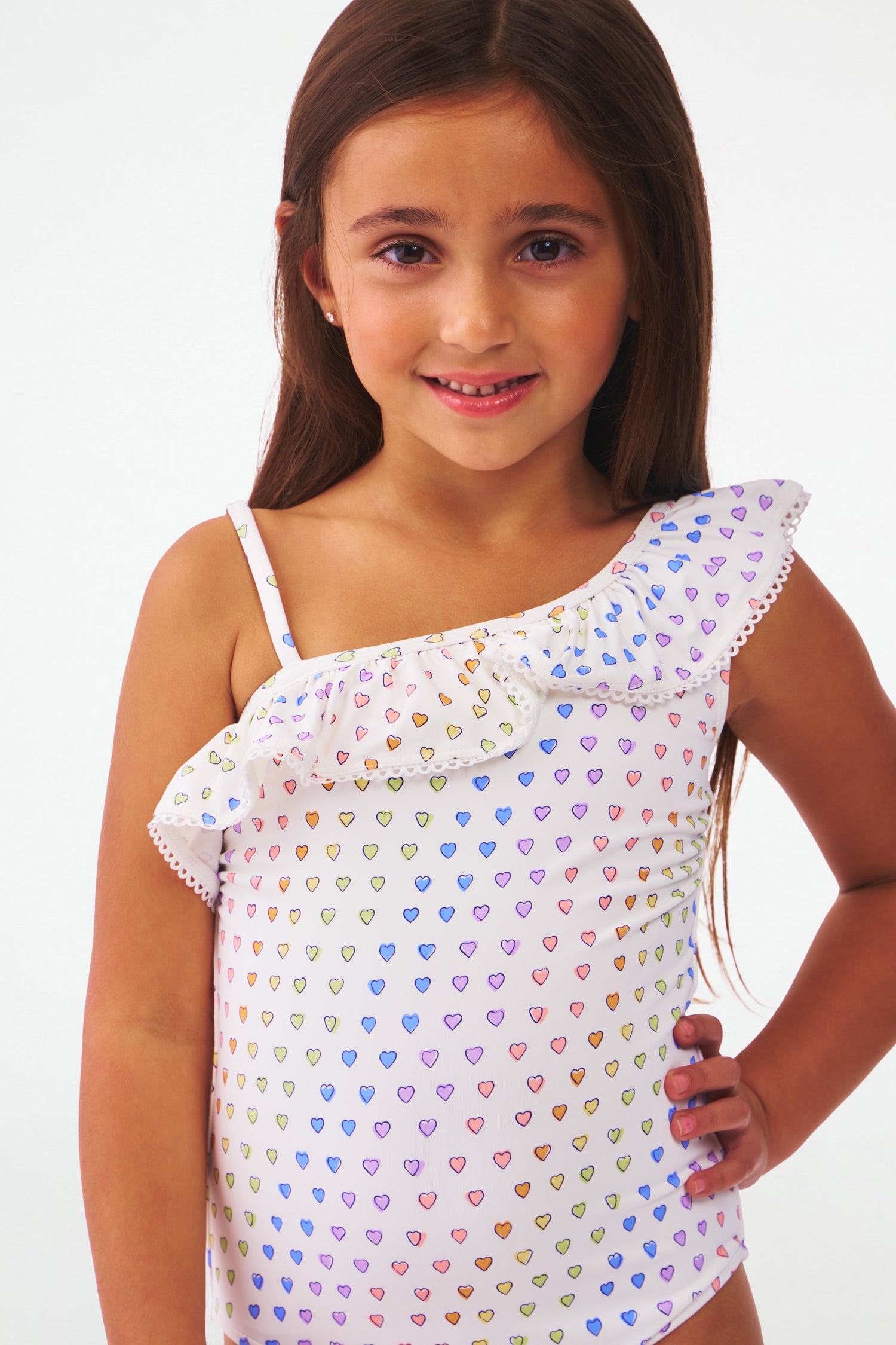 Roller Rabbit Kids Disco Hearts Tula One Piece