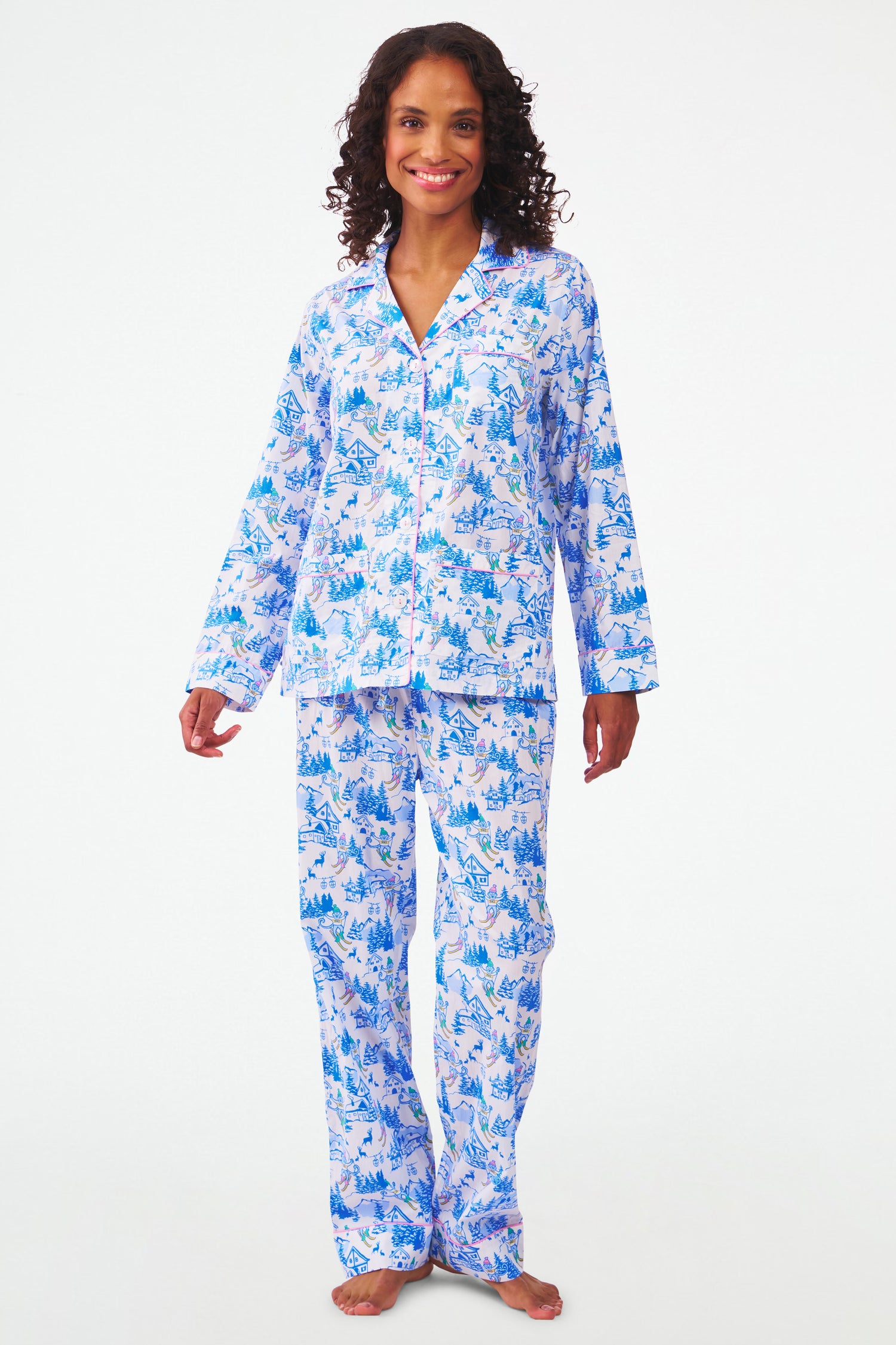 Roller Rabbit Ski Toile Loungewear