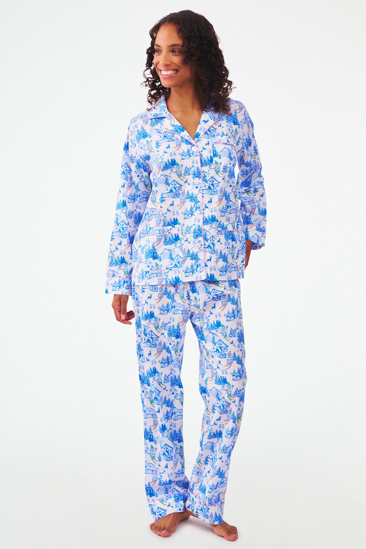 Roller Rabbit Ski Toile Loungewear