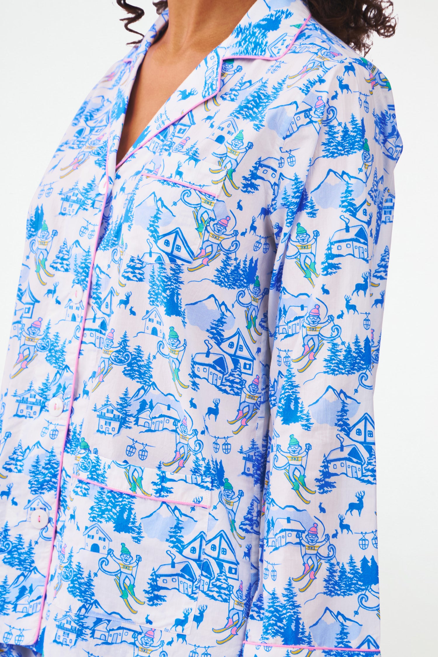 Roller Rabbit Ski Toile Loungewear