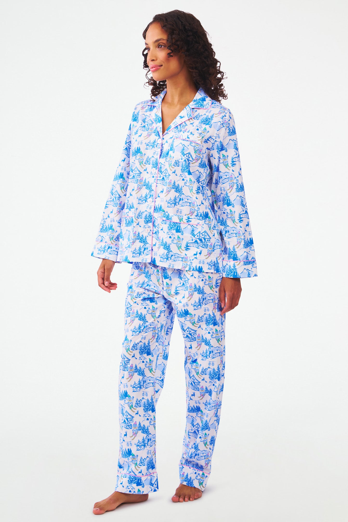 Roller Rabbit Ski Toile Loungewear