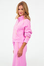 Roller Rabbit Hearts Embroidered Hudson Sweatshirt Pink