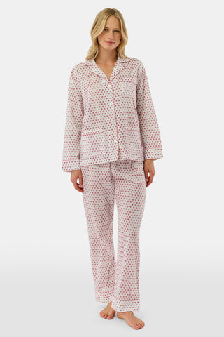 Roller Rabbit Pink Hearts Loungewear