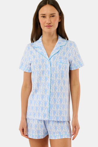 Lovely Monkey Polo Pajamas