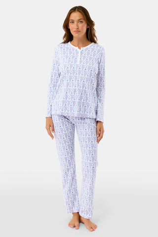 Roller Rabbit Lavender Monkey Pajamas