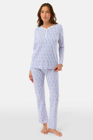 Roller Rabbit Lavender Monkey Pajamas