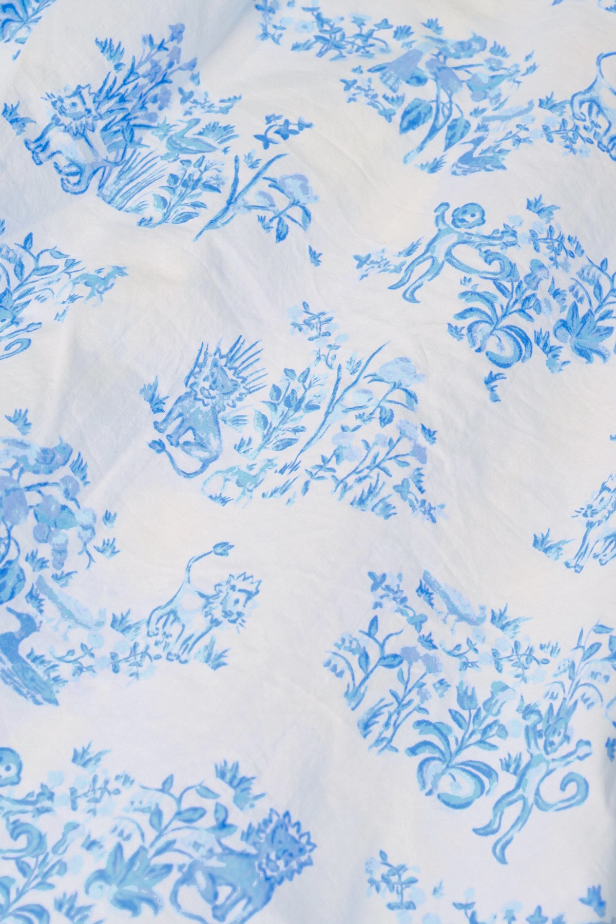 Sherwood Forest Monkey Delphine Mini Nap Skirt | Roller Rabbit x