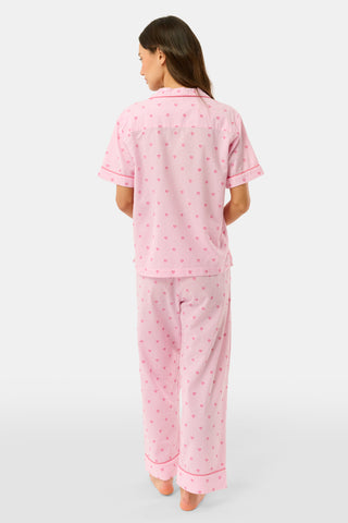 Roller Rabbit Pink Mini Hearts Liza Set