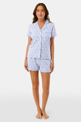 Roller Rabbit Lavender Monkey Polo Pajamas