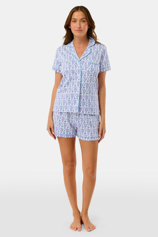 Roller Rabbit Lavender Monkey Polo Pajamas