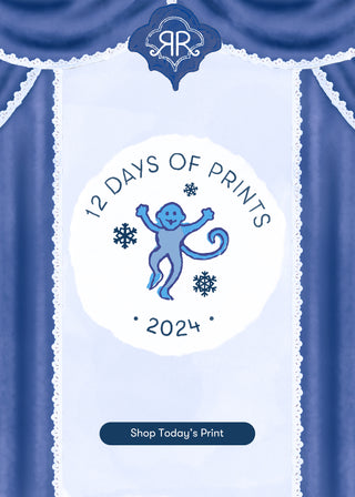 Roller Rabbit 12 Days of Prints 2024