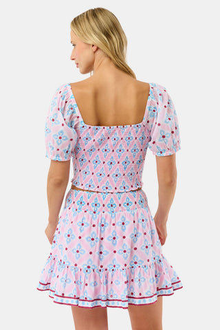 Roller Rabbit Pink Lerato Dovie Top