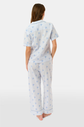 Roller Rabbit Blue Mini Monkey Liza Set