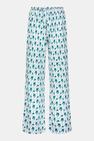 Mens Green Wave Lovely Monkey Simon Pant