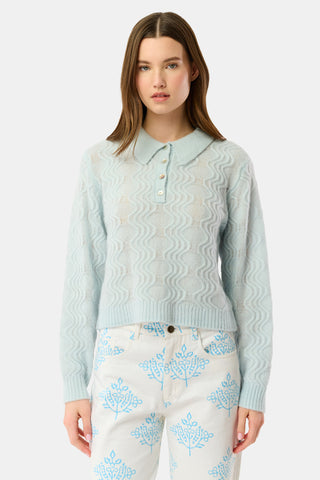 Roller Rabbit Plume Wave Knit Ava Sweater