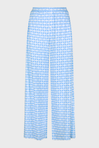 Roller Rabbit Blue Gingham Hearts Boden Pant