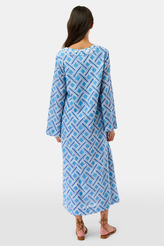 Roller Rabbit Blue Liana Astrella Kurta