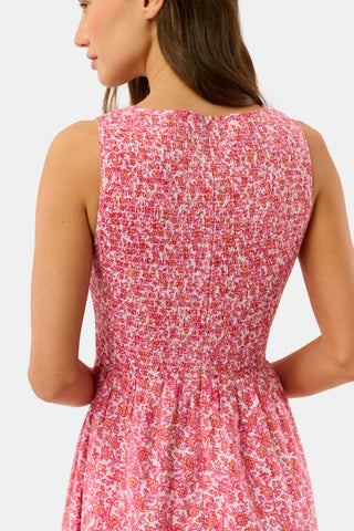 Roller Rabbit Tangerine Suzie Floral Ribbon Emily Dress