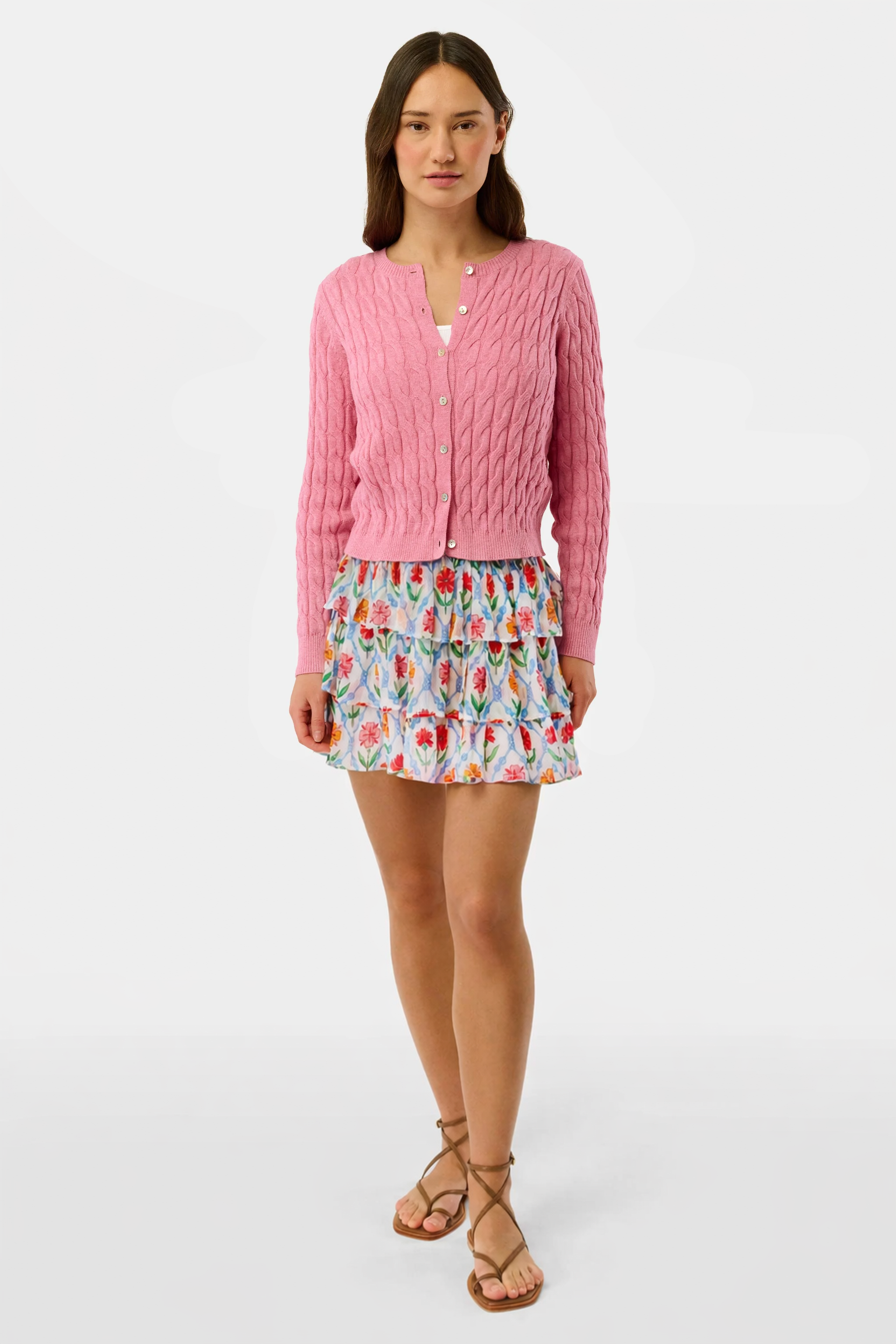 Infinity Floral Siggy Skirt | ROLLER RABBIT – Roller Rabbit