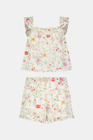 Roller Rabbit White Baroque Floral Saylor Set