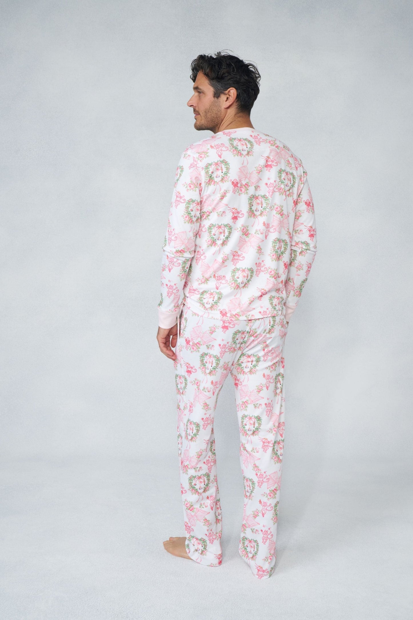 Roller Rabbit x LoveShackFancy Mens Merry Monkey Beaux Spencer Set