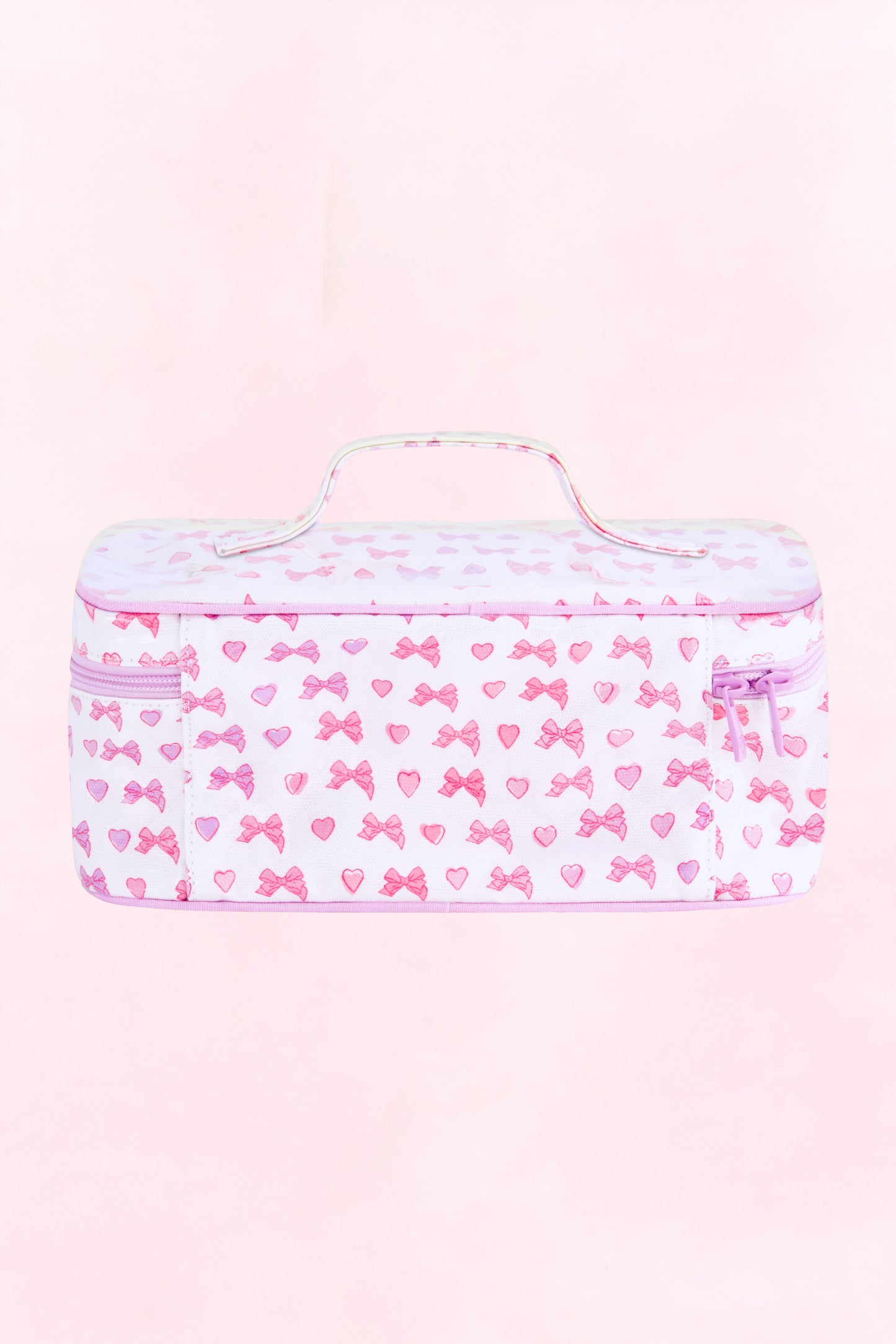 LoveShackFancy x Roller Rabbit Disco Bow Pink Carry All Case view 3