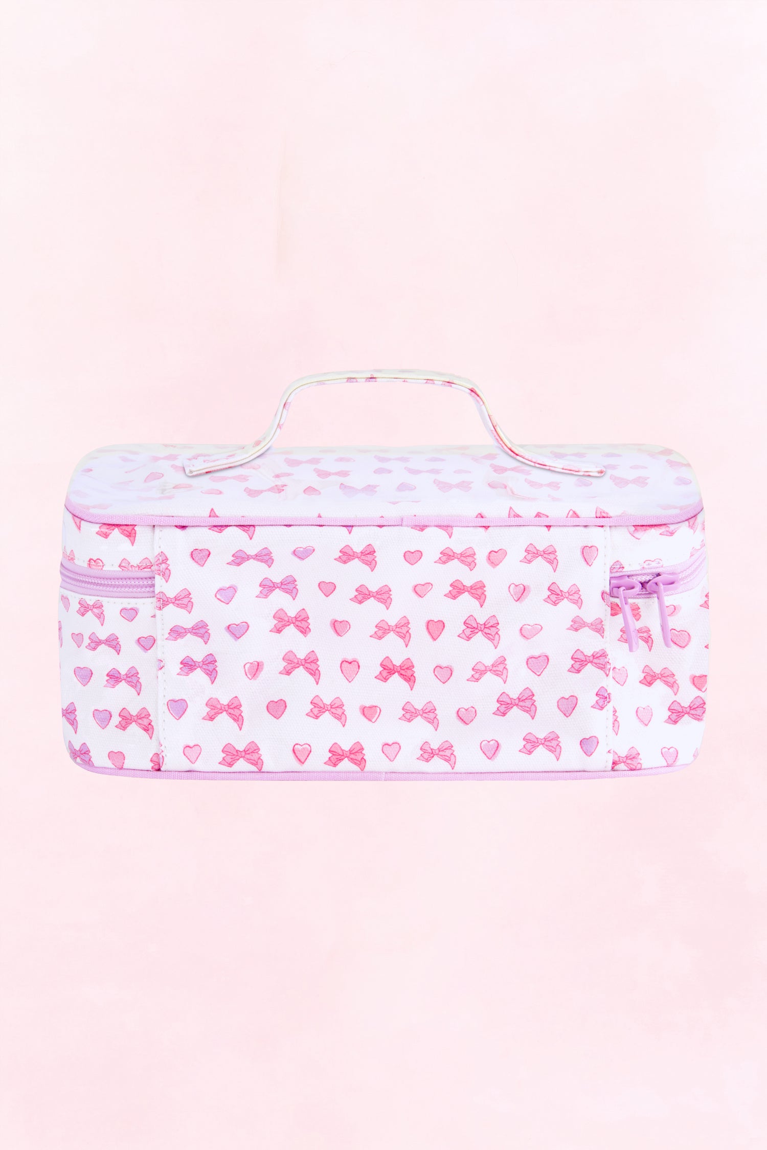 LoveShackFancy x Roller Rabbit Disco Bow Pink Carry All Case