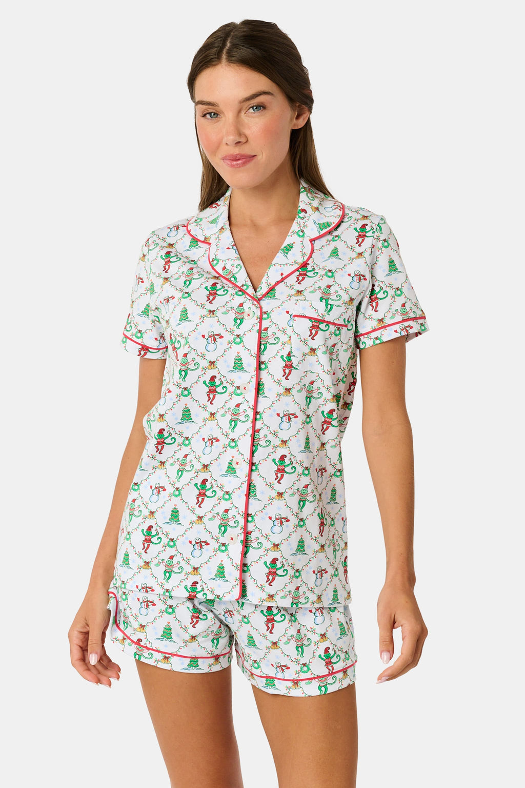 Roller Rabbits Pj Deck The Halls Polo Pajamas | Roller Rabbit