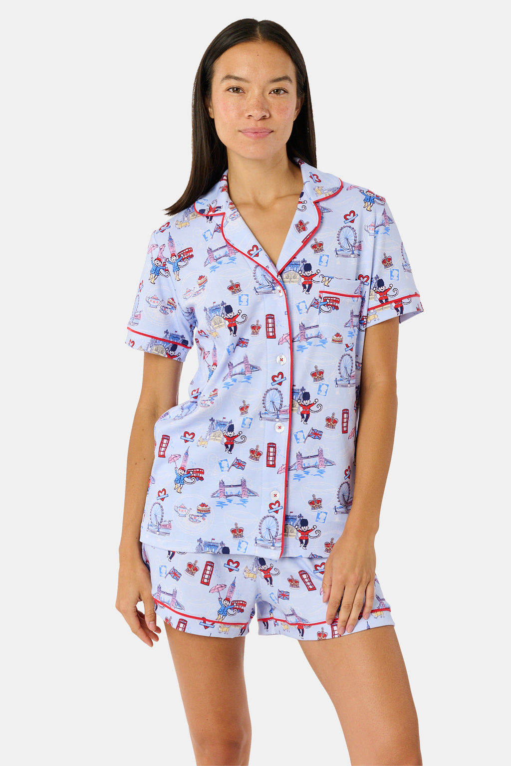 London Monkey Polo Pajamas | Roller Rabbit