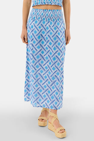 Roller Rabbit Blue Liana Juliette Skirt