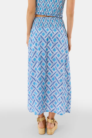Roller Rabbit Blue Liana Juliette Skirt
