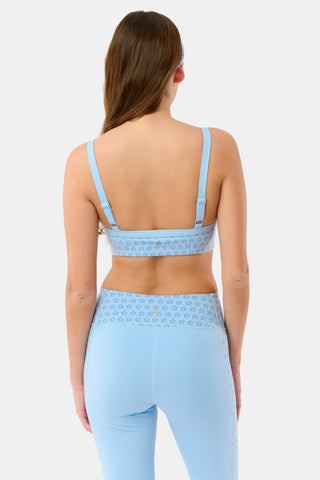 Roller Rabbit Ice Blue Stars Keeley Sports Bra