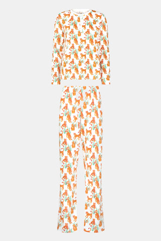 Roller Rabbit Orange Teddy Tiger Pajamas