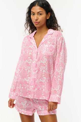 Roller Rabbit Pink Piña Palms Leila Lounge Set