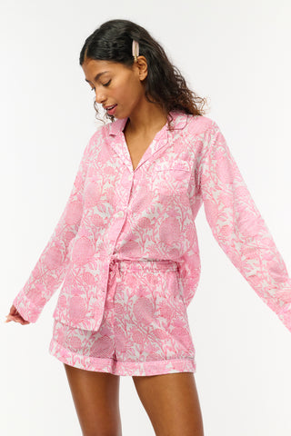 Roller Rabbit Pink Piña Palms Leila Lounge Set