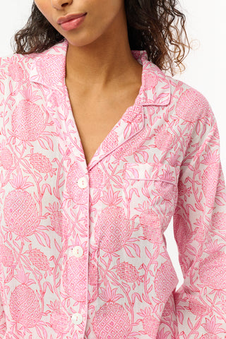 Roller Rabbit Pink Piña Palms Leila Lounge Set