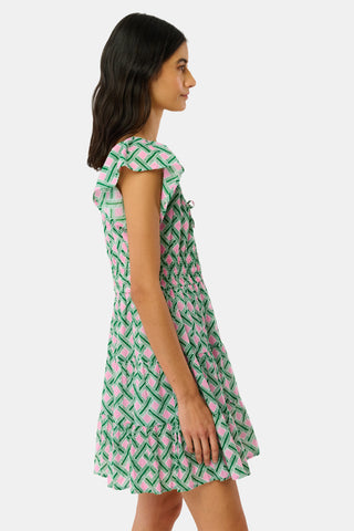 Roller Rabbit Pink Liana Pipette Dress