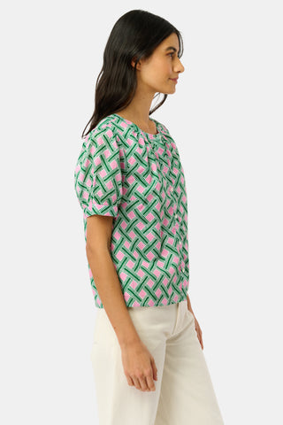 Roller Rabbit Pink Liana Dorian Top