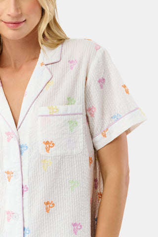 Roller Rabbit Rainbow Mini Monkey Livy Set